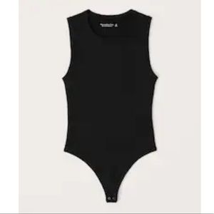 Abercrombie soft af seamless crewneck bodysuit